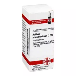 ACIDUM PHOSPHORICUM C 200 globuler, 10 g