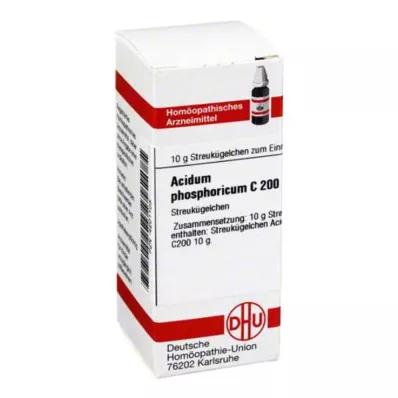 ACIDUM PHOSPHORICUM C 200 globuler, 10 g