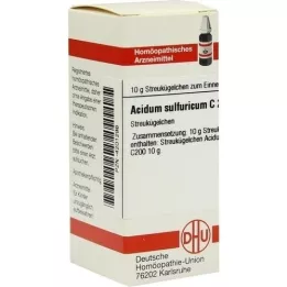 ACIDUM SULFURICUM C 200 globuler, 10 g