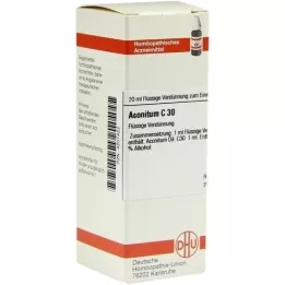 ACONITUM C 30-fortynning, 20 ml