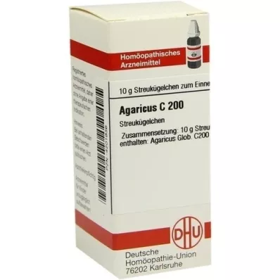 AGARICUS C 200 globuler, 10 g