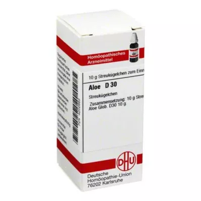 ALOE D 30 globuler, 10 g ALOE D 30 globuler, 10 g