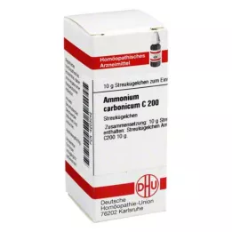AMMONIUM CARBONICUM C 200 globuler, 10 g