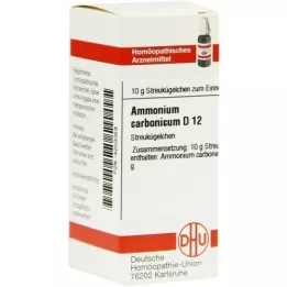 AMMONIUM CARBONICUM D 12 globuler, 10 g