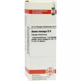 AMMI VISNAGA D 6 Fortynning, 20 ml