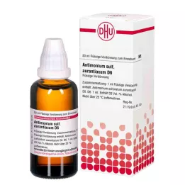 Antimonium Sulf.Aurant.D6 Fortynning (50 ml)