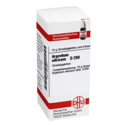 ARGENTUM NITRICUM D 200 globuler, 10 g