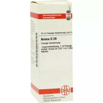 ARNICA D 20 Fortynning, 20 ml
