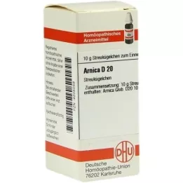 ARNICA D 20 globuler, 10 g