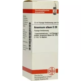 ARSENICUM ALBUM D 20 Fortynning, 20 ml