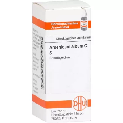 ARSENICUM ALBUM C 5 globuler, 10 g ARSENICUM ALBUM C 5 globuler, 10 g