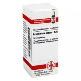ARSENICUM ALBUM C 6 globuli, 10 g