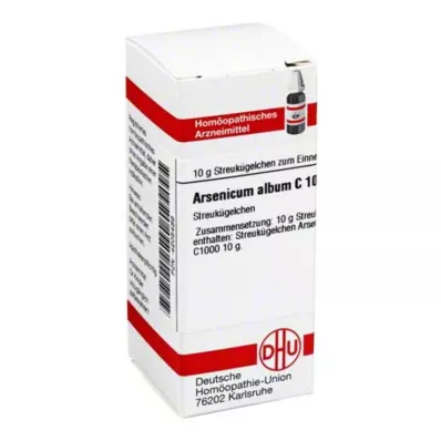 ARSENICUM ALBUM C 1000 globuler, 10 g