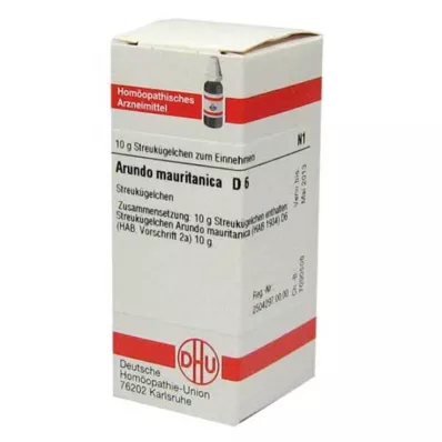 ARUNDO mauritanica D 6 globuler, 10 g ARUNDO mauritanica D 6 globuler, 10 g