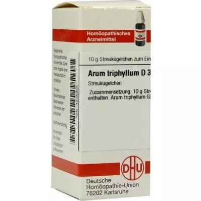 ARUM TRIPHYLLUM D 3 kuler, 10 g