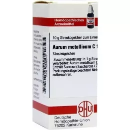 AURUM METALLICUM C 1000 globuler, 10 g