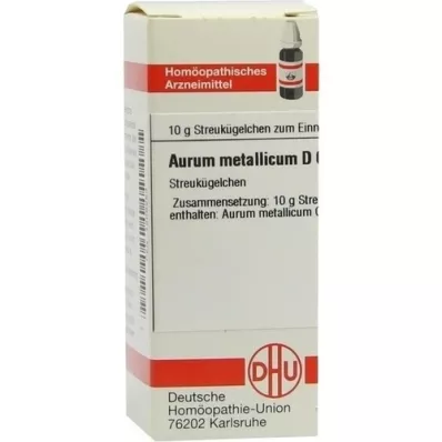 AURUM METALLICUM D 60 globuler, 10 g