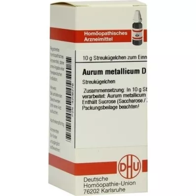 AURUM METALLICUM D 200 globuler, 10 g