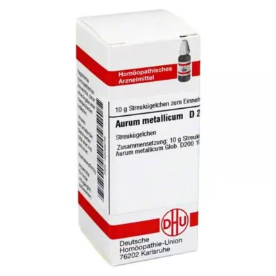 AURUM METALLICUM D 200 globuler, 10 g AURUM METALLICUM D 200 globuler, 10 g