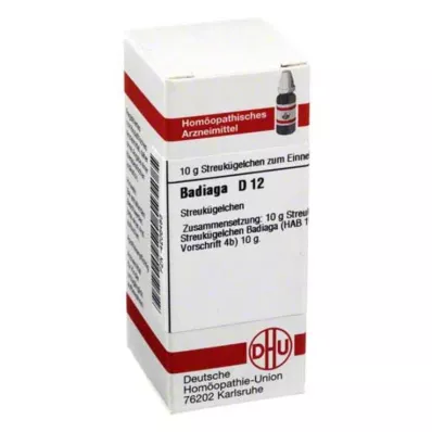 BADIAGA D 12 globuler, 10 g BADIAGA D 12 globuler, 10 g