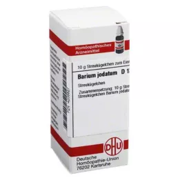 BARIUM JODATUM D 12 globuler, 10 g