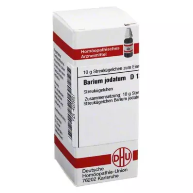 BARIUM JODATUM D 12 globuler, 10 g BARIUM JODATUM D 12 globuler, 10 g