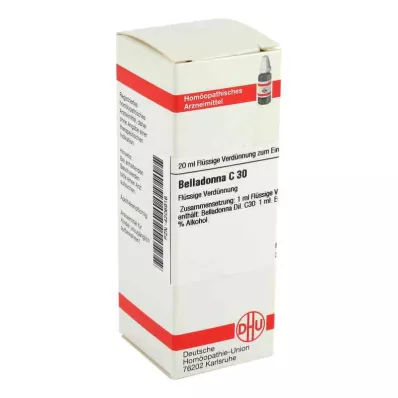 BELLADONNA C 30-fortynning, 20 ml