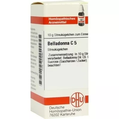 BELLADONNA C 5 globuler, 10 g