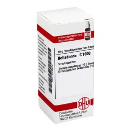 BELLADONNA C 1000 globuler, 10 g