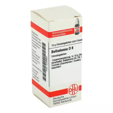BELLADONNA D 8 globuli, 10 g BELLADONNA D 8 globuli, 10 g