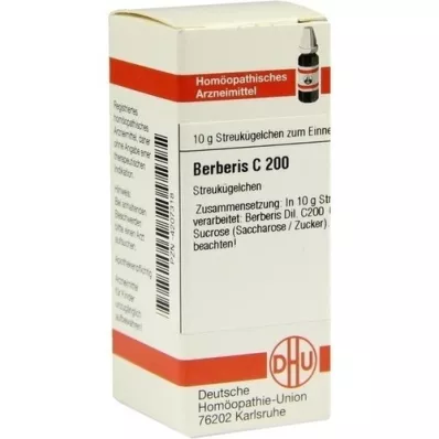 BERBERIS C 200 globuler, 10 g