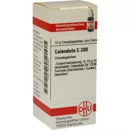 CALENDULA C 200 globuler, 10 g