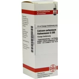 CALCIUM CARBONICUM Hahnemanni D 200 Fortynning, 20 ml