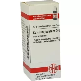 CALCIUM JODATUM D 6 globuli, 10 g