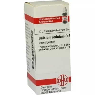 CALCIUM JODATUM D 6 globuli, 10 g