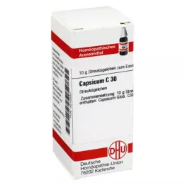 CAPSICUM C 30 globuler, 10 g
