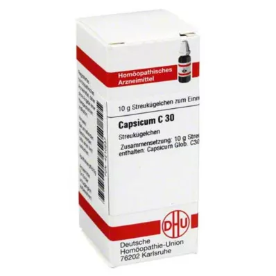 CAPSICUM C 30 globuler, 10 g CAPSICUM C 30 globuler, 10 g