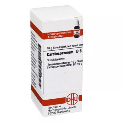 CARDIOSPERMUM D 6 globuli, 10 g