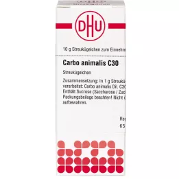 CARBO ANIMALIS C 30 globuler, 10 g