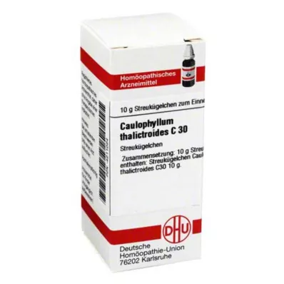 CAULOPHYLLUM THALICTROIDES C 30 globuler, 10 g CAULOPHYLLUM THALICTROIDES C 30 globuler, 10 g