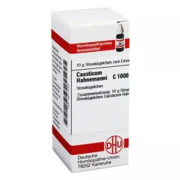 CAUSTICUM HAHNEMANNI C 1000 globuler, 10 g