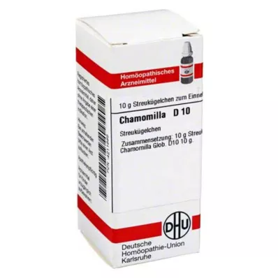 CHAMOMILLA D 10 kuler, 10 g