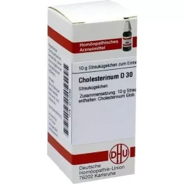 CHOLESTERINUM D 30 globuler, 10 g