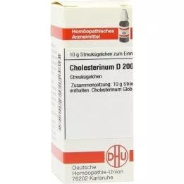 CHOLESTERINUM D 200 globuler, 10 g