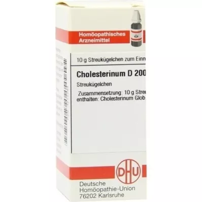 CHOLESTERINUM D 200 globuler, 10 g