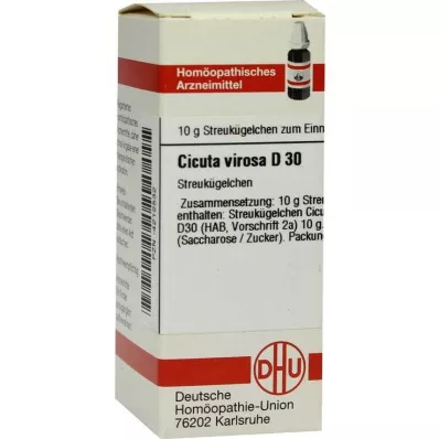 CICUTA VIROSA D 30 globuler, 10 g