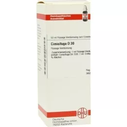 CIMICIFUGA D 30 Fortynning, 50 ml