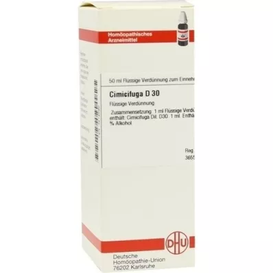 CIMICIFUGA D 30 Fortynning, 50 ml