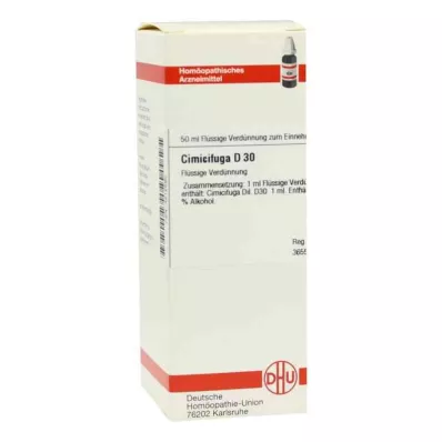 CIMICIFUGA D 30 Fortynning, 50 ml