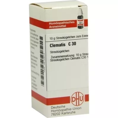 CLEMATIS C 30 globuler, 10 g